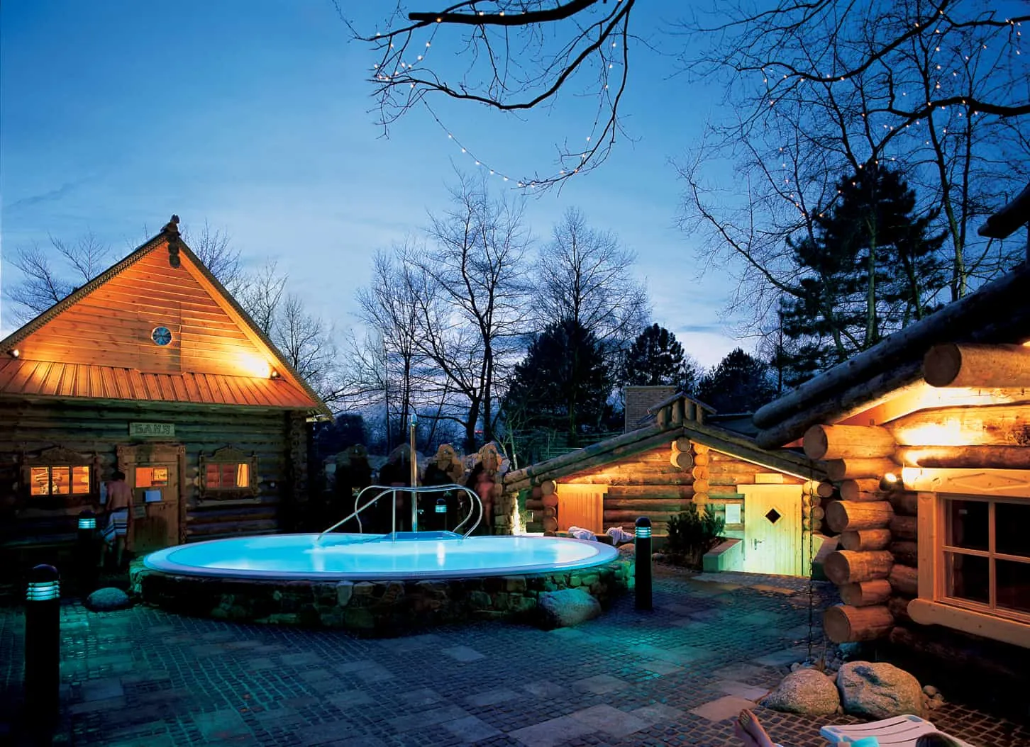 Claudius Therme Saunalandschaft
