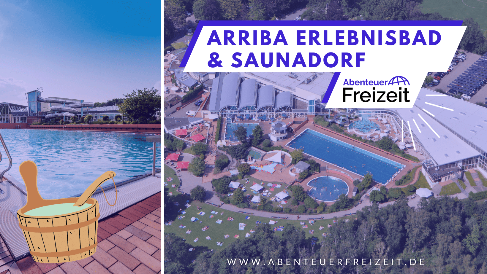 Das ARRIBA Erlebnisbad & Saunadorf, Erlebnisbad in Norderstedt, Schleswig-Holstein