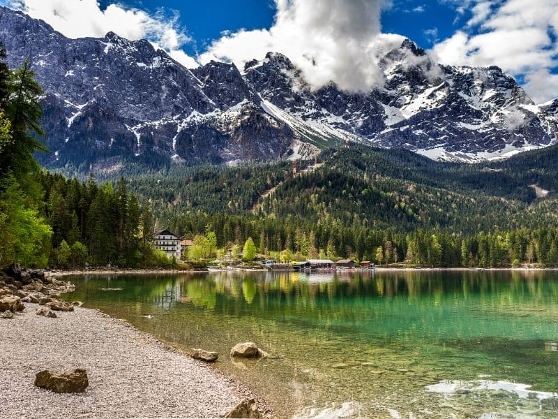 Eibsee in Bayern