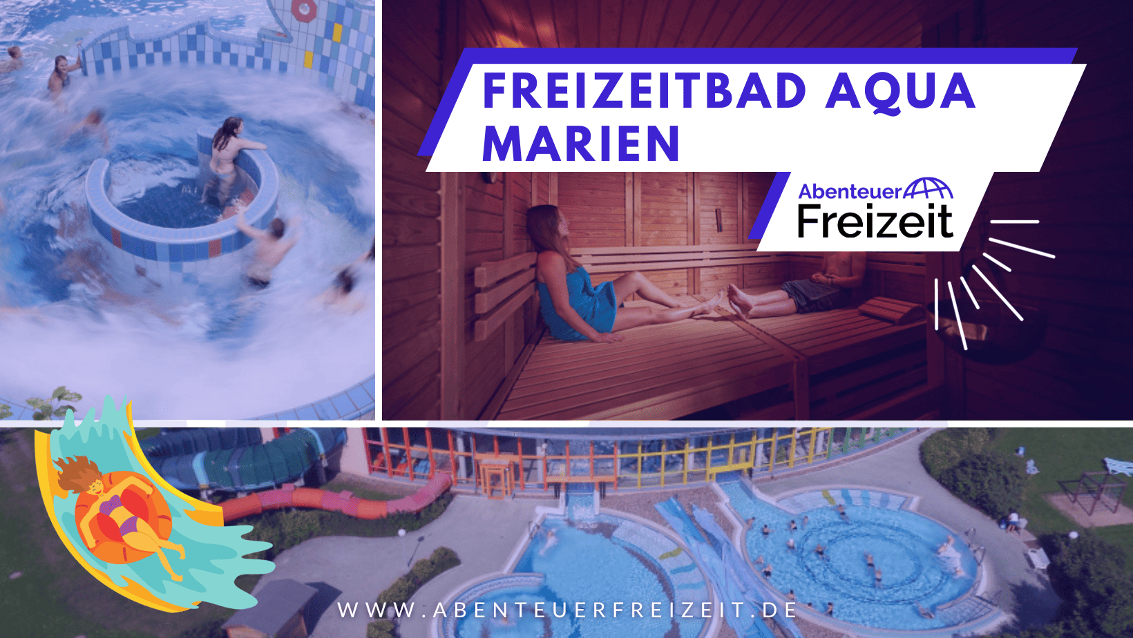 Das Freizeitbad Aqua Marien, Erlebnisbad in Marienberg, Sachsen