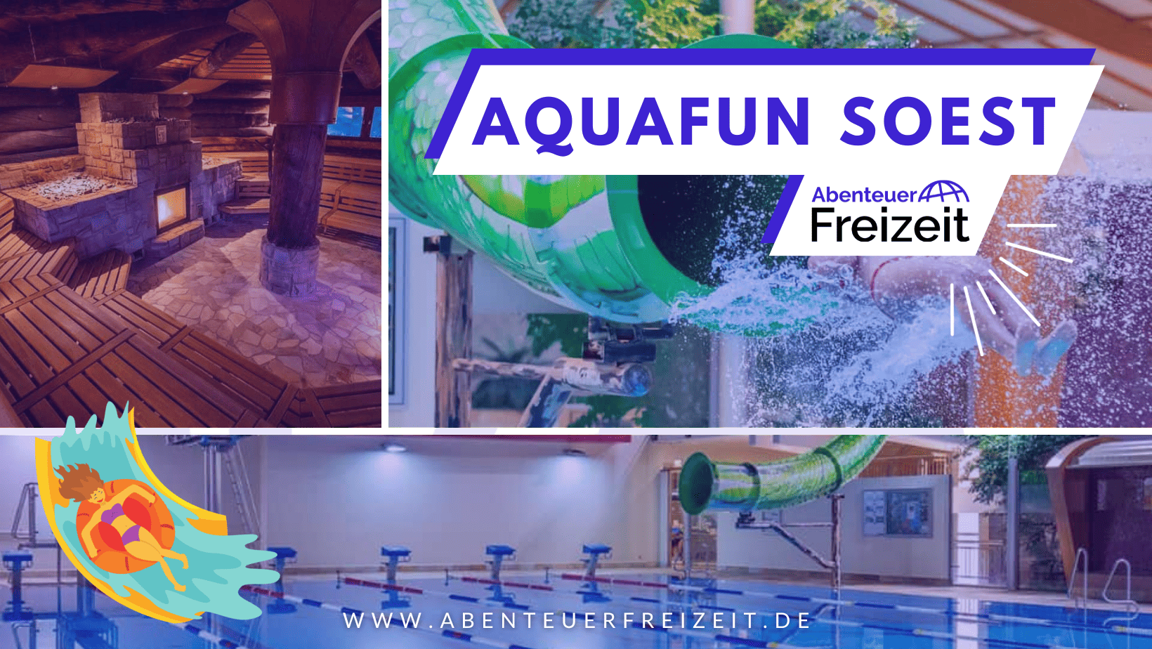 Das AquaFun Soest, Erlebnisbad in Nordrhein-Westfalen