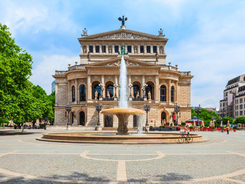 Die Alte Oper in Frankfurt am Main