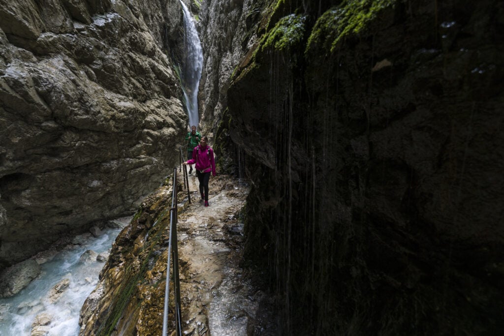 Die Höllentalklamm, Natursehenswürdigkeit in Bayern