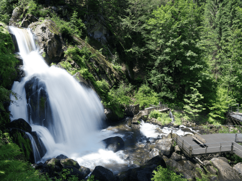 Die Triberger Wasserfälle im Schwarzwald
