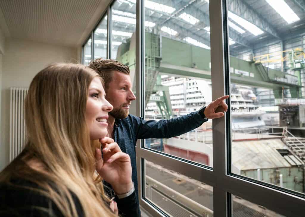 Das Besucherzentrum Meyer Werft, Sehenswürdigkeit in Niedersachsen