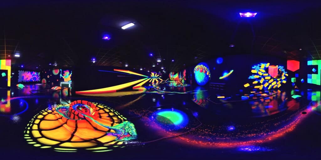 Das Schwarzlicht 3D Minigolf Münster