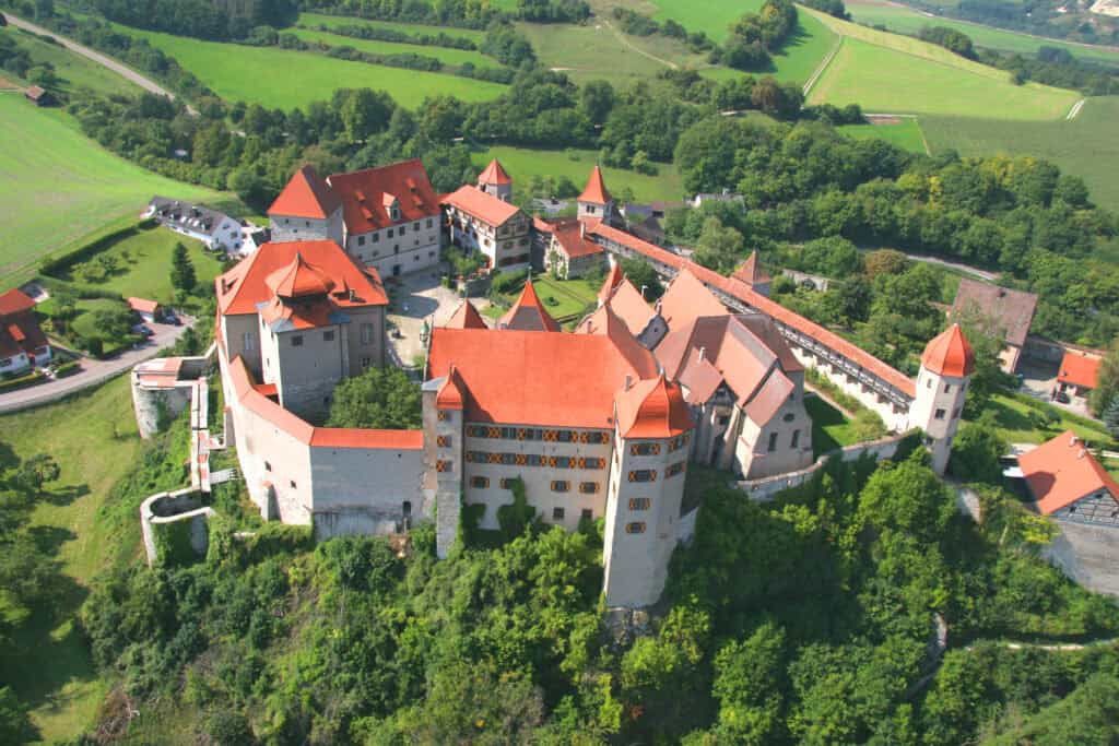 Die Burg Harburg, Burg in Bayern