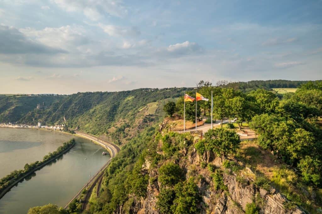 Der Loreley Felsen, Natursehenswürdigeit in RLP